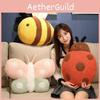 Insect Butterflies Bees Ladybugs Plush Toy Stuffed Doll Decoration Gift Kids