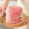100Pcs 10cm Hamburger Patty Paper - Wax Papers to Separate Frozen Pressed Patties - 100 Burger for Burger Patty Paper