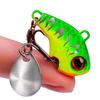 Mini VIB Spinnerbait: Sinking Rotating Vibration Artificial Fishing Lure with Bionic Design