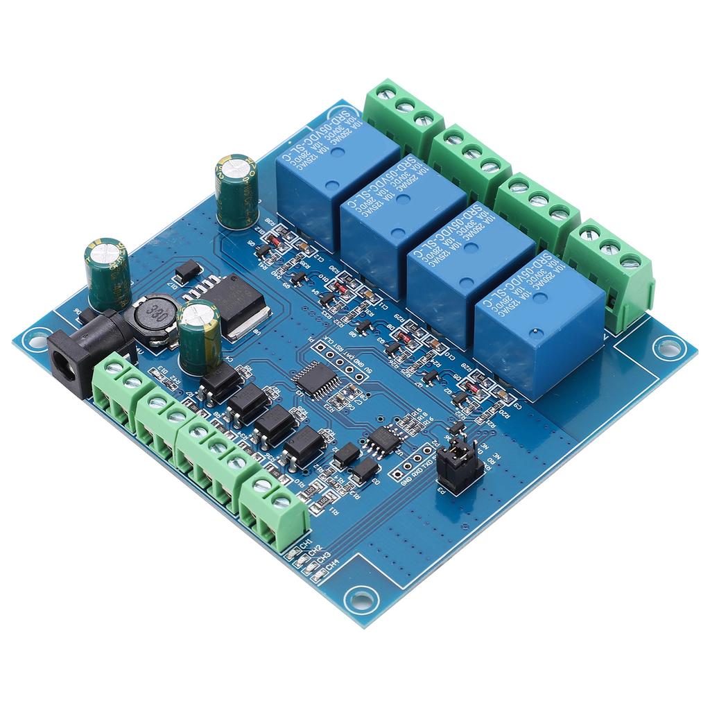 Relay Module 4 Channel Switch Input and Output Circuit Control Board Component DC 7 24V