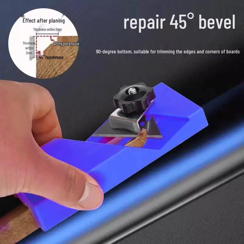 Newcomer Exclusive: V-Type 45° Chamfer Plane for Wood and Gypsum Board
