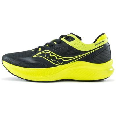 Slay Full Speed Abrasion Resistant Breathable Low Top Running Shoes Unisex Yellow Black Saucony S28192-2