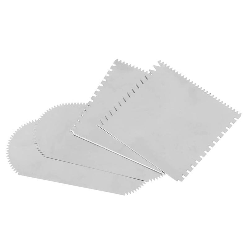 Stainless Steel Scraper Tools 2PCs Pottery Clay Sculpture Carving Scraper Tool Pottery Tools Scraper Textured Art Tools CN