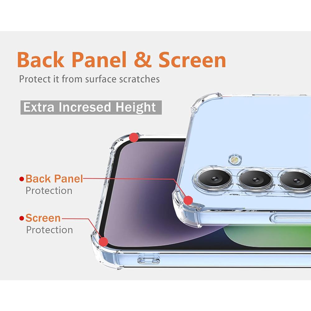 Stoßfeste Hülle für Samsung Galaxy A56 5G S25 Edge FE S24 Ultra S23 Plus A55 A36 A16 A26 A06 A35 A15 A25 S25fe S25ultra A 56 Handyhülle Zubehör