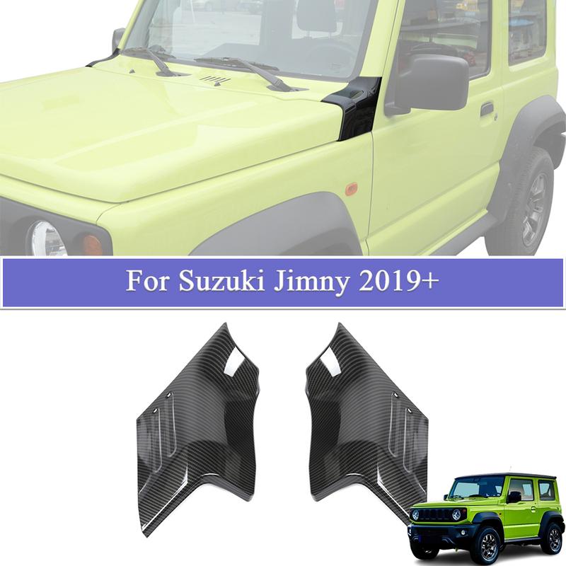 Hood Corner Wrap Guard Protect Cover for Suzuki Jimny JB64 JB74 -2025 Car Styling Decoration Mouldings Exterior Accessories
