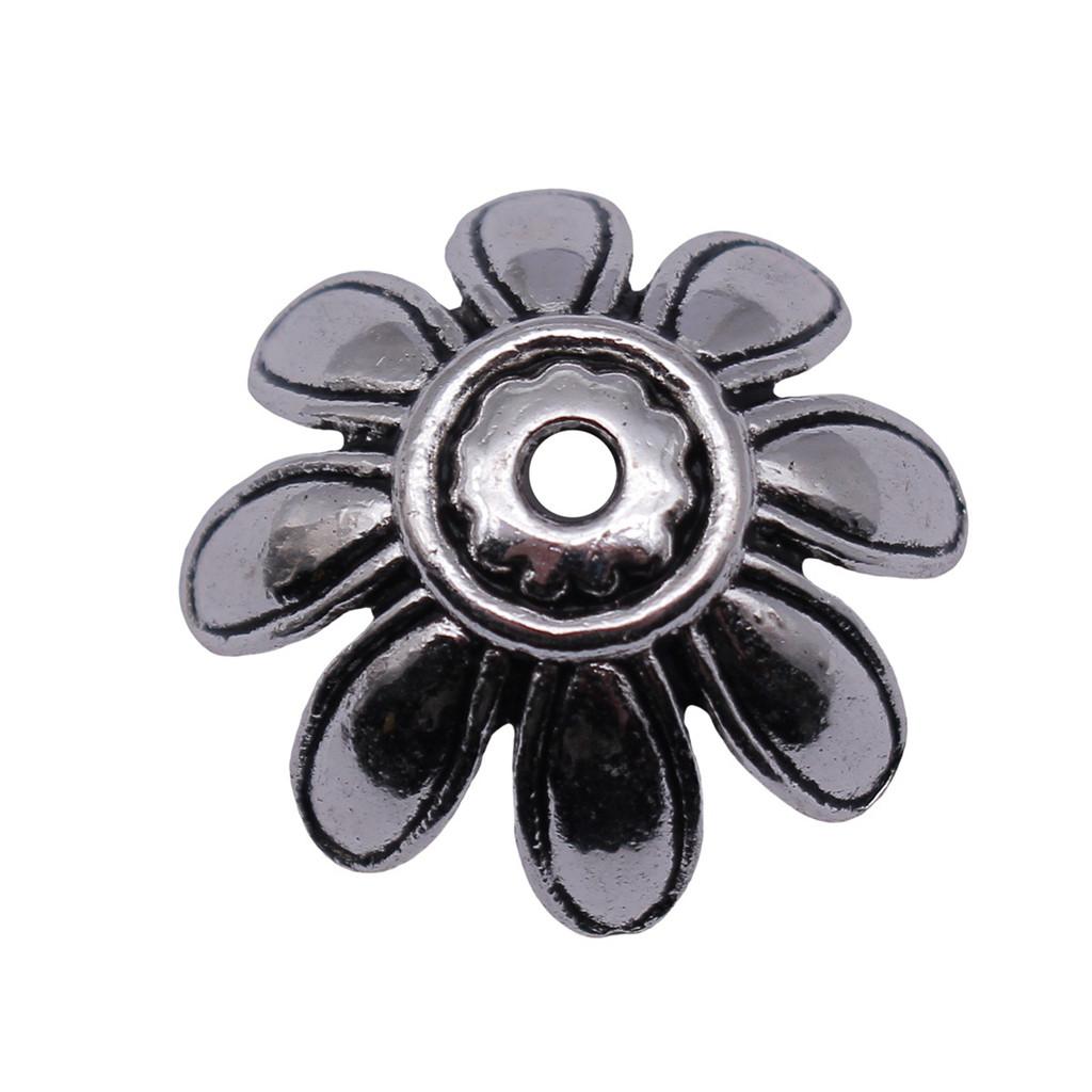 Textured Bead Cap Charms Dome Covers For Pearl And Gemscolor Jewelry Findings