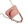 Women Crossbody Bag Small Handbag with Removable Metal Chain Shoulder Strap Crossbody Purse for Phone Lipstick Cards