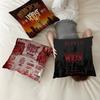 H-Hellfest Band Pillow Gift Home Office Decoration Pillow Bedroom Sofa Car Cushion CoverPillow Case