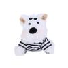 Kawaii West Highland Terrier Welpen Plüschtier Cartoon Magnetische Stoffpuppen Motorrad Elektrofahrrad Rückspiegel Anhänger Dekor