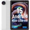 HiGrace Android 15 6 Обличчя Широкий екран Android 6 Японська інструкція Білий 10-дюймовий планшет, Wi-Fi Модель, Розпізнавання, 16 ГБ + 32 ГБ + 1 ТБ Розширення,