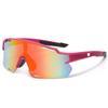 Cross Border Popular Sunglasses Cycling Glasses Bicycles Colorful Coated Real Film Sports Windproof Goggles Direct Supply