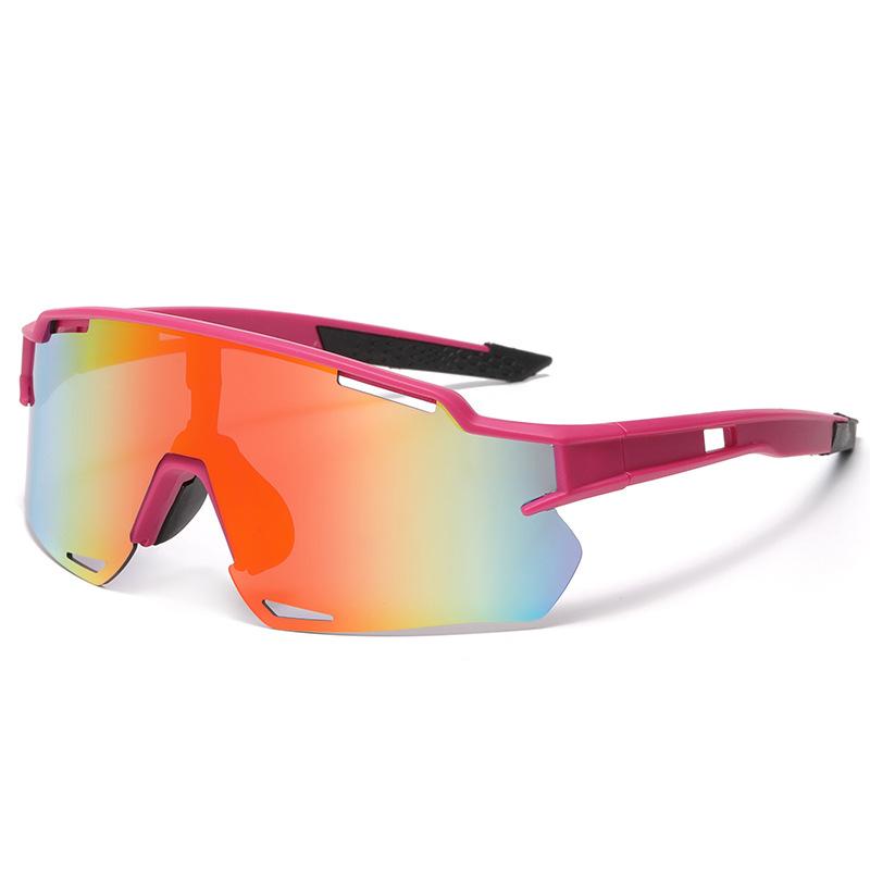 Cross Border Popular Sunglasses Cycling Glasses Bicycles Colorful Coated Real Film Sports Windproof Goggles Direct Supply