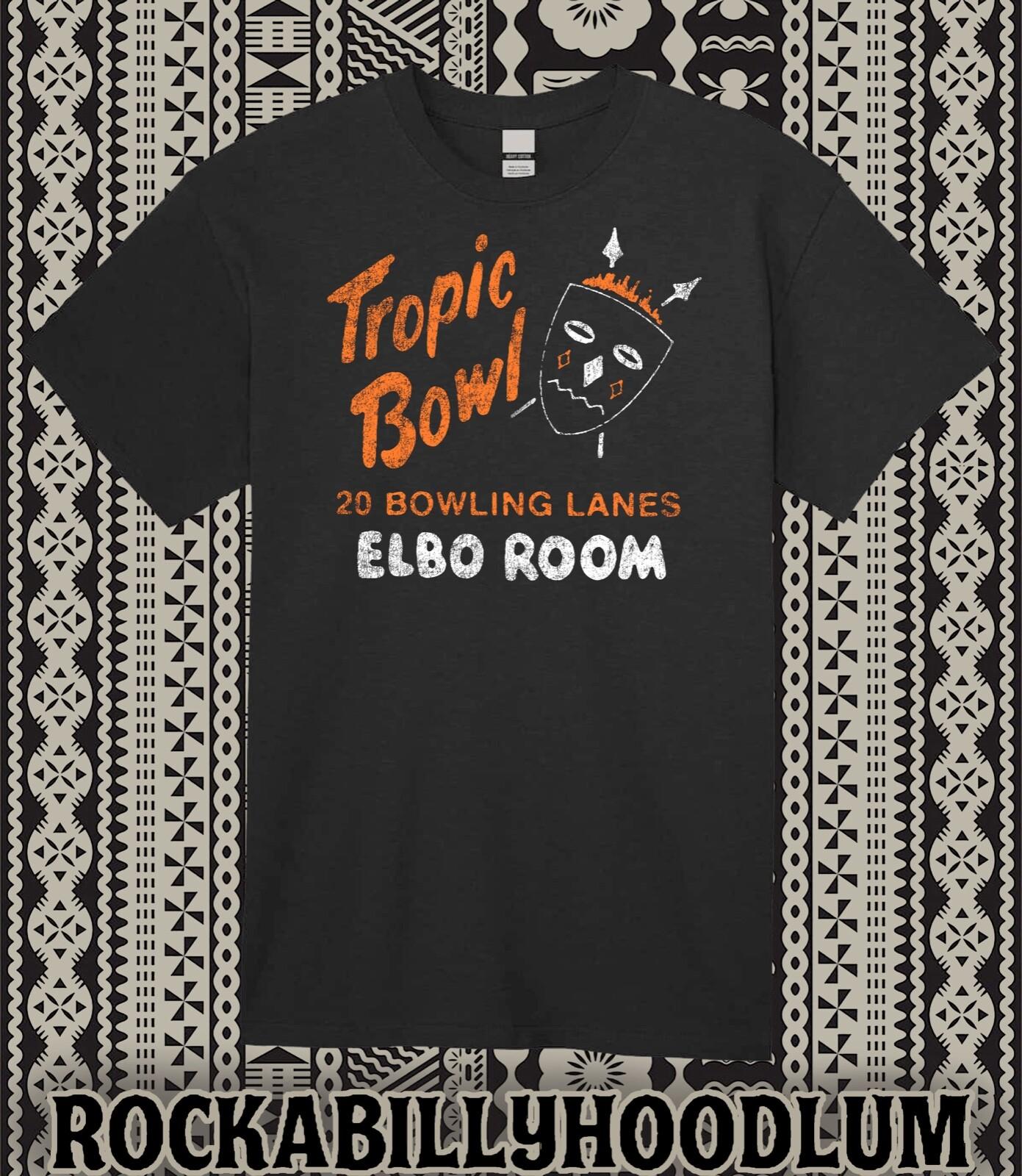 Retro Tiki T Shirt Bar Mug Restaurant Elbo Room Tropic Bowl M