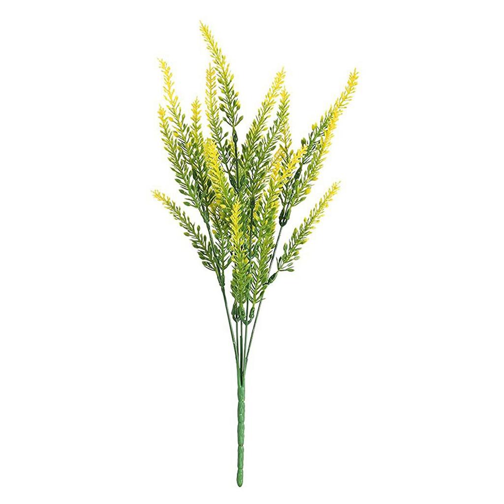 Artificial Lavender Flower Vibrant Purple Faux Floral Stem Indoor Outdoor Home Garden Decor Festive Wedding Floral Accessory