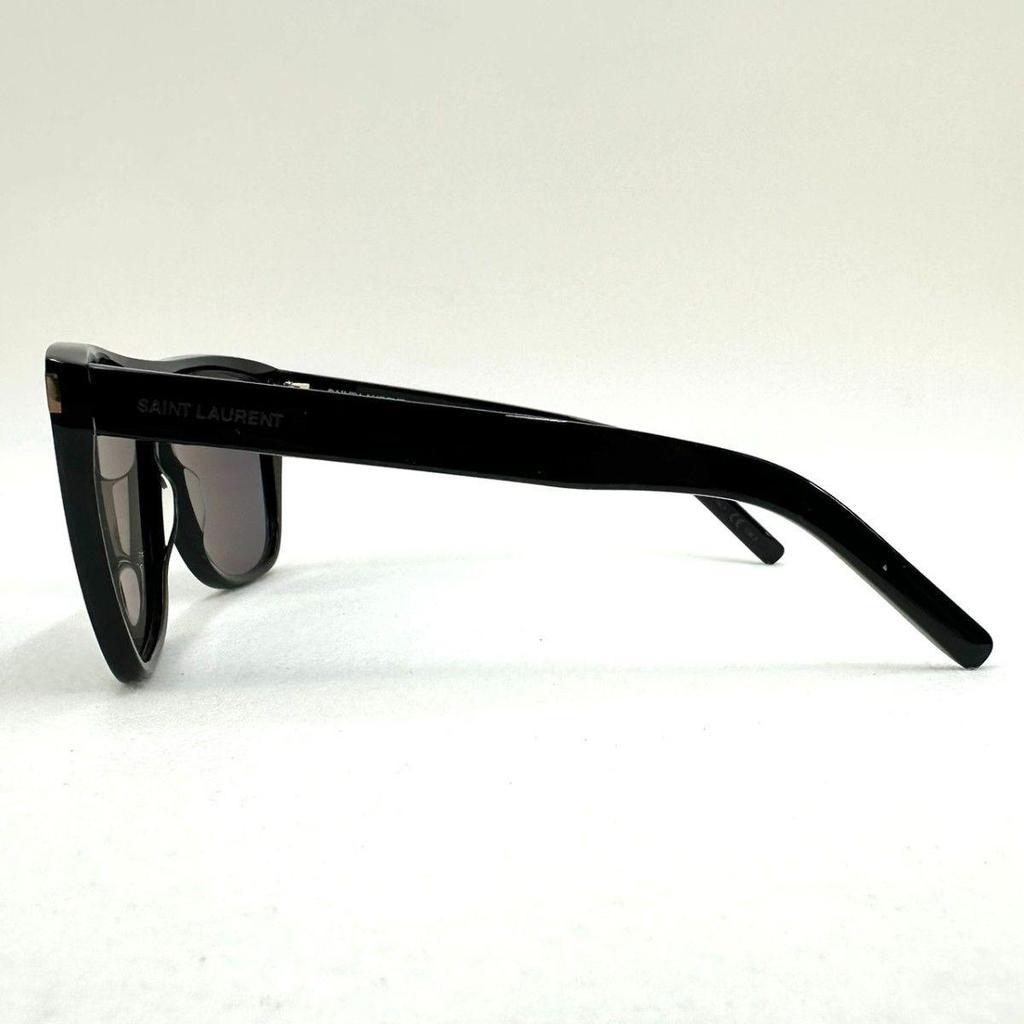 Used SAINT LAURENT Square Sunglasses Black