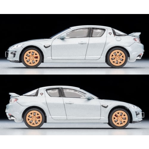Tomytec Tomica Limited Vintage Neo LV-N Japanese Car Era 18 Mazda RX-8 Spirit R Silver 2012 Model (Assembled)