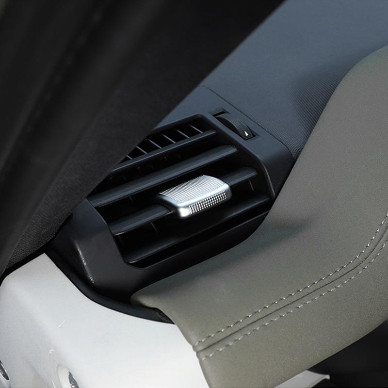 For Land Rover Defender 2020 -2025 Car Front and Rear Air Conditioning Vent Adjustment Lever Cover Interior Decorative Sequins XS4