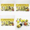 Katze Fushandi Biene Anhänger PVC Mini Figur Blind Box Sammelbarer Schlüsselanhänger Geschenk für Jugendliche