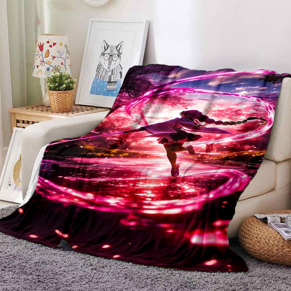 1Pc Owl Warrior Blanket For Couch Bed Plush Cozy Fuzzy Blanket Super Soft Warm Blankets For Fall And Winter 0918302