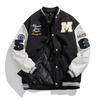 Men Jacket Baseball Uniform Embroidery Coats Spring Autumn Casual College Wear
