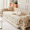 Bohemia Sofa Blanket Thicken Chenille Sofa Mat for Living Room Anti-scratch Geometric Printed Couch Protection Cover Home Decor