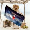 David De Gea Celebration Beach Towel Super Soft Microfiber Quickdry Fabric Comfortable Lightweight