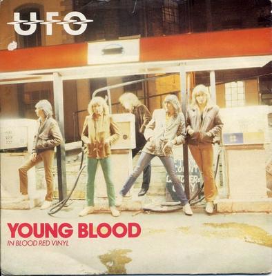 7inch Record UFO - Young Blood CHSA2399 Chrysalis 1980 UK Rock Used