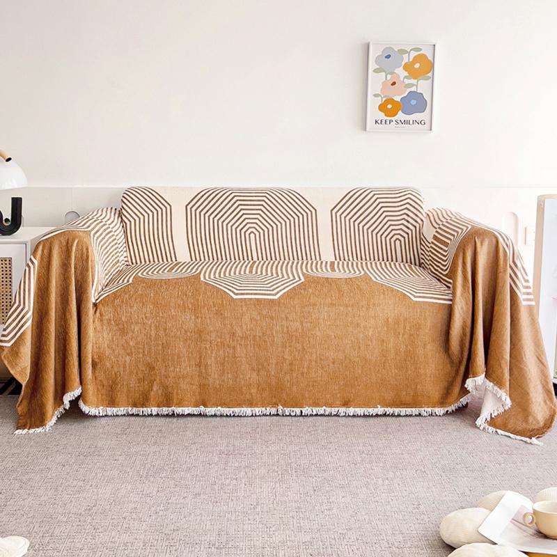 Thick Sofa Protector Soft Pet Friendly Multifunction Sofa Towel Easy-care Sofa Cover for Living Room Sofa