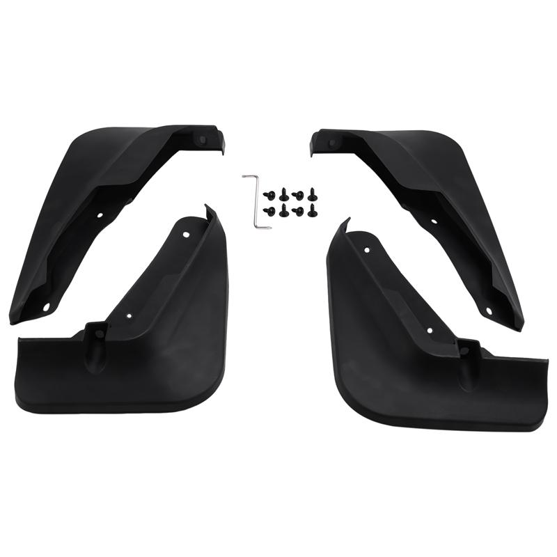 A03E-4Pcs Mudguards For Volvo EX30 2024 Mud Flaps Splash Guards Fender Mud Flaps Front Rear Car Protection Accessories