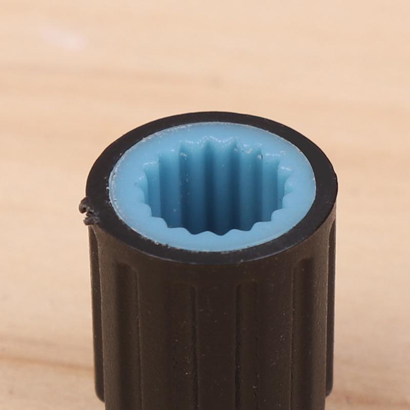 20Pcs Dual Color Knob 10X12Mm Small Volume Adjustment Hat Flower Shaft Hole 6Mm Potentiometer Volume Switch Caps Control Knob