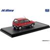 Hi Story 1/43 Scale Daihatsu Mira Turbo TR-XX (1985) Two-Tone Red/Black Finished Model