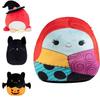 Halloween Squishmallows The Nightmare Before Christmas Jack Sally Bat Pumpkin Plush Toys