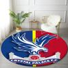 Customizable Crystal Palace F.C Round Non-Slip Carpet - Ideal for Garden, Picnic, Office, Perfect for Decoration, Suitable For All Seasons