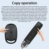 433MHZ Copy Remote Control Auto Code Garage Gate Door Opener 4 Keys Remote Control Duplicator Cloning Code Car Key