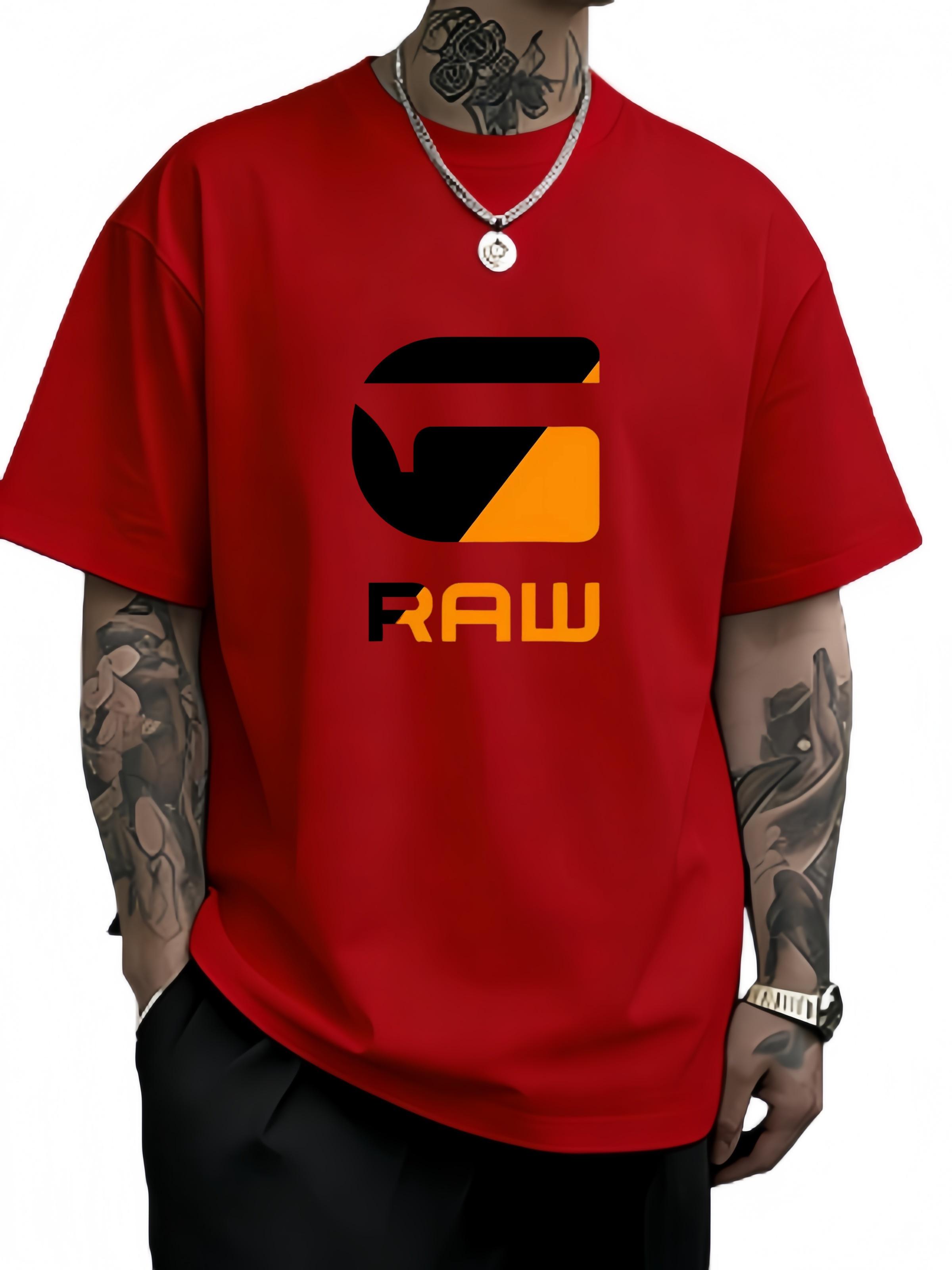 Top quality mens fashion and casual wear cool and fun printed letter Tshirt loose summer mens Tshirt S