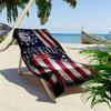 New England Patriots Print Beach Towel, Large Soft Quick Dry Towel for Beach Camping Swimming