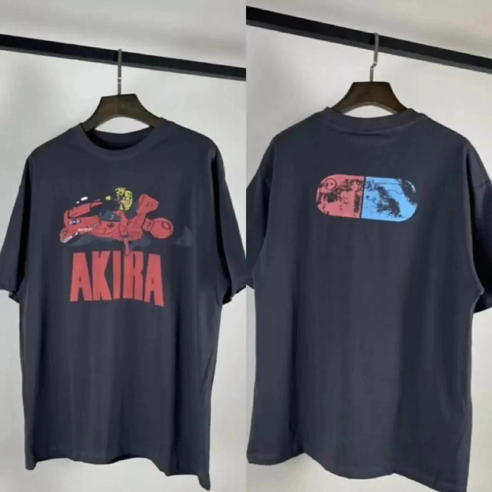 

Akira Anime Shirt Akira Anime 2 Side Cotton Black Unisex T-shirt S-5XL Unisex T-Shirt M