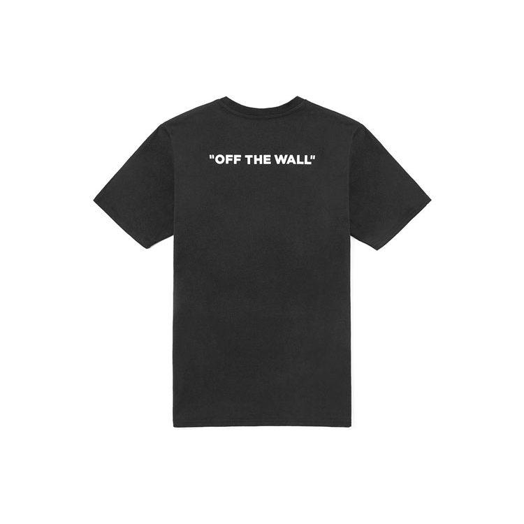 Vans T Shirts Women's Black Crew Neck Moderate Straight Fit VN0A4MN2BLK