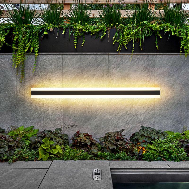 Minimalist Outdoor IP65 Waterproof Wall Light for Garden and Villa