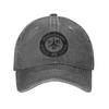 Classic Dellafuente FC Logo Baseball Cap for Men Women Distressed Cotton Snapback Hat  Outdoor Summer Gift Caps Hat
