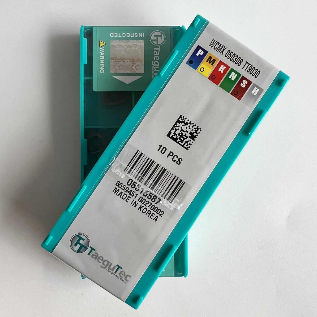 WCMX050308 TT9030 / Industrial Indexable Carbide Inserts 10 Pcs