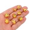 1Pc Enamel Color Sand Gold Copper Gold-plated Pendant For DIY Necklace Bracelet Earrings Jewelry Making Craft Accessories