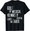 Golfen av Mexico Kennedy Center Lake Ontario T-skjorte