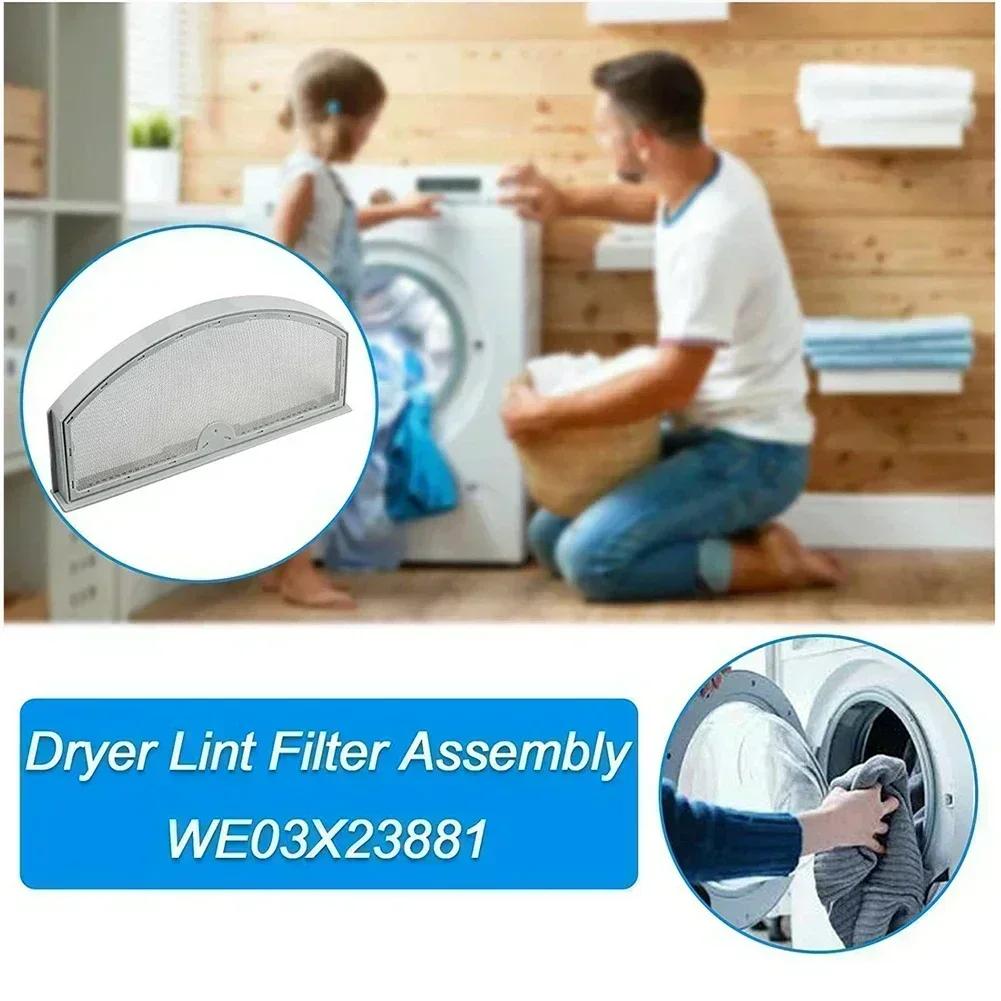 Premium Material Dryer Lint Screen Filter Assembly for GE Dryer, Enhance Performance, Easy to Install, Works with GTD42GASJ0WW