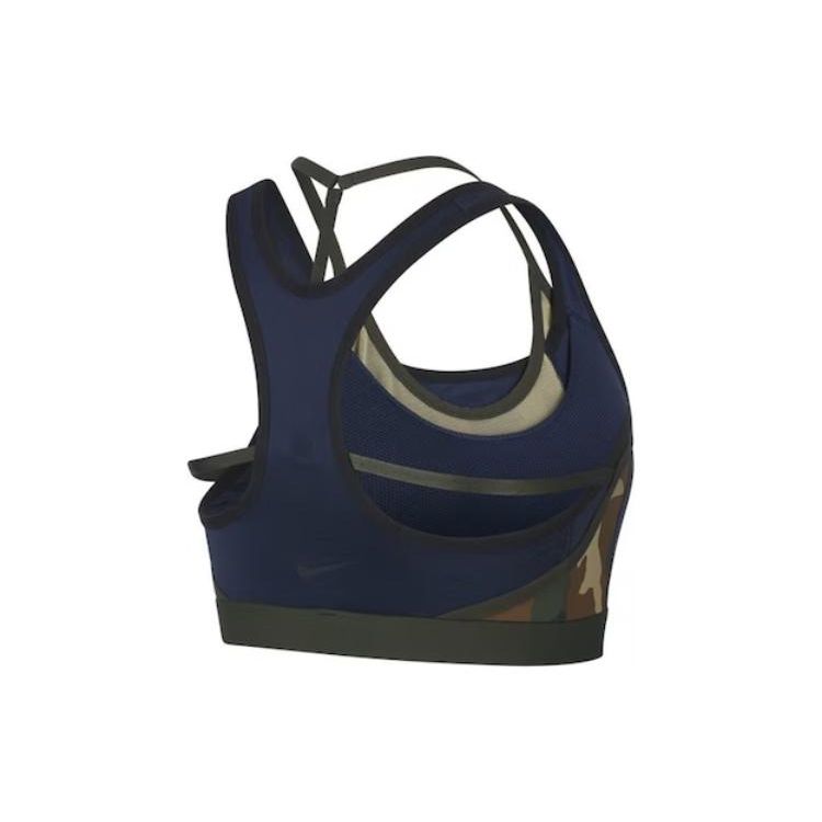 Nike X Sacai гибридный бюстгальтер с подкладкой черный/секвойя женские топы многоцветные — фото 3