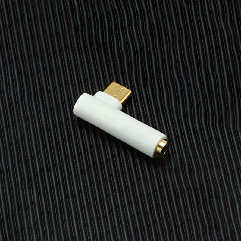 

Type-C To 3.5mm Jack Converter Earphone Audio Adapter Cable USB Type C To 3.5mm Headphone AUX Cable for Xiaomi/Huawei For OPPO білий