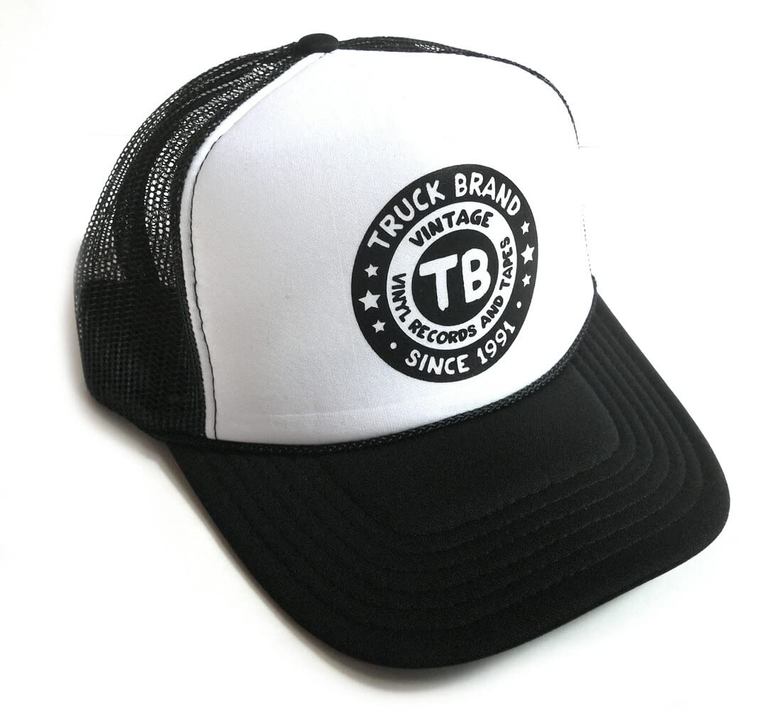 

VINYL logo mesh cap black x white [Truck brand] [item] чёрный