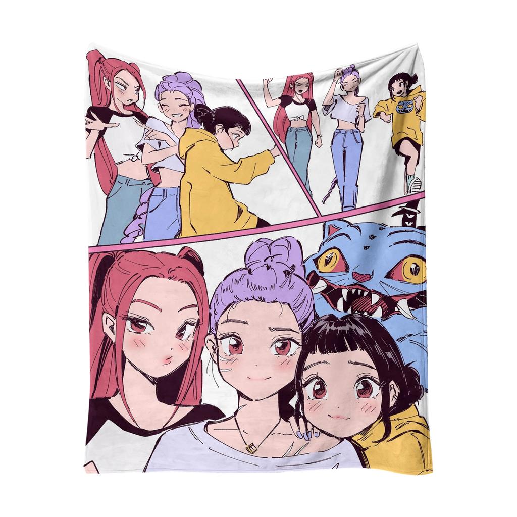 150*130cm Anime Peripheral Printed Warm Blanket
