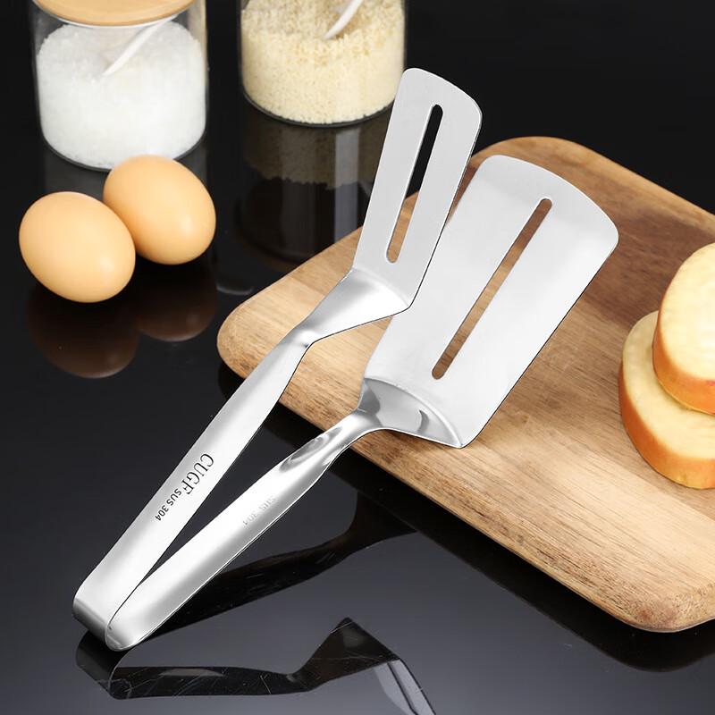 

304 Stainless Steel Buffet Steak Frying Tongs