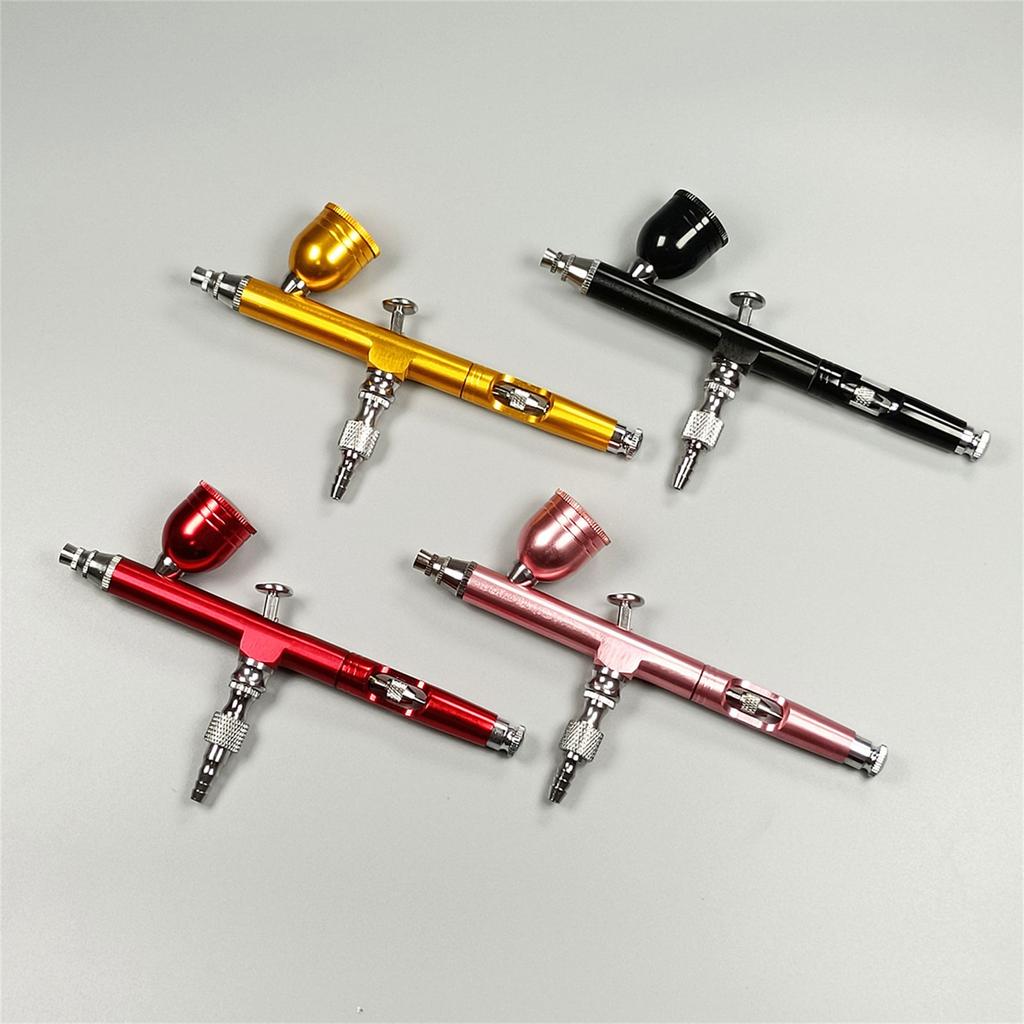 0.3mm Nozzles Double-Action Airbrush for Cake Decorating Painting Pattern Model Airbrush Multifunctional Gravity Feed